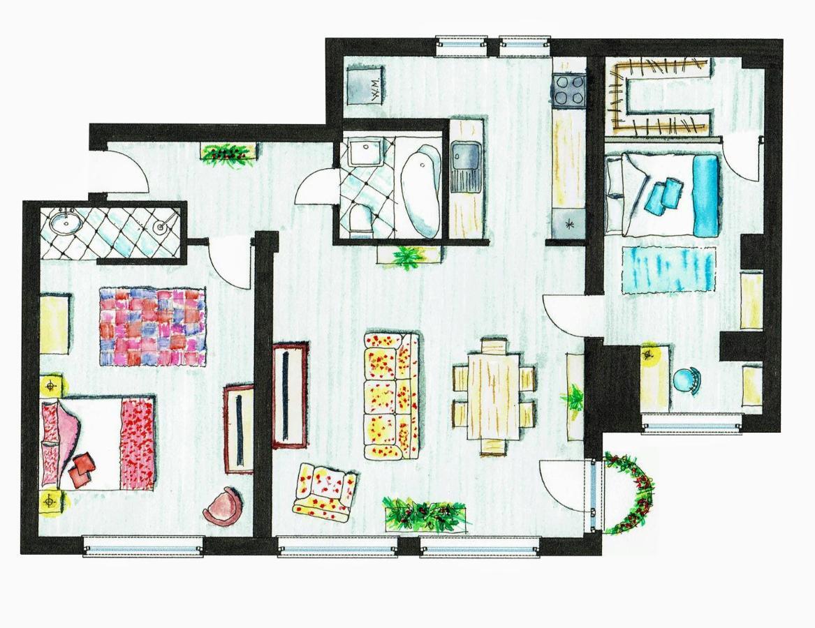 Silvia'S Apartment Voluntari 外观 照片